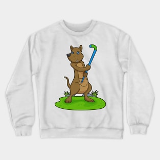 Kangaroo Hockey Hockey stick Crewneck Sweatshirt